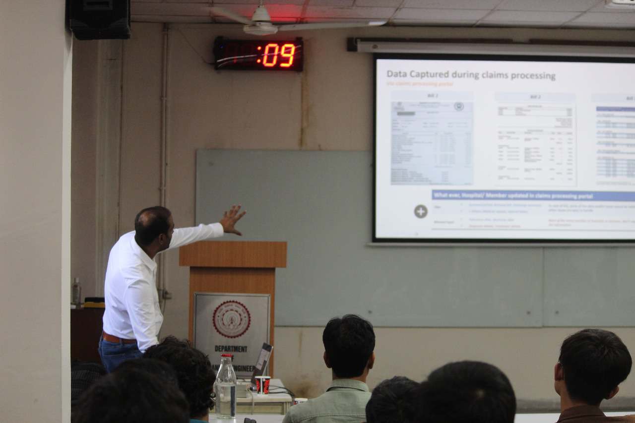 Dr. Boli Chen discussing